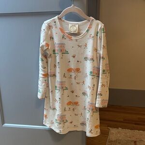 The Beaufort Bonnet Company play dress with fall print